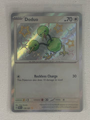 Doduo Shiny Rare Holo 199/091 - Pokemon Scarlet & Violet Paldean Fates