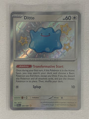 Ditto Shiny Rare Holo 201/091 - Pokemon Scarlet & Violet Paldean Fates