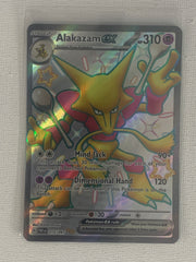 Alakazam ex Shiny Ultra Rare Holo 215/091 - Pokemon Scarlet & Violet Paldean Fates