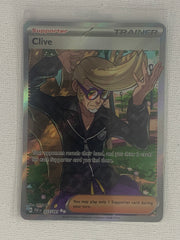 Clive Ultra Rare Full Art Holo 227/091 - Pokemon Scarlet & Violet Paldean Fates