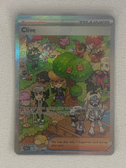 Clive Special Illustration Rare 236/091 - Pokemon Scarlet & Violet Paldean Fates