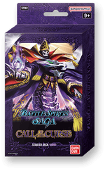 Battle Spirits Saga Card Game Starter Deck Call of the Curse Display (ST02)