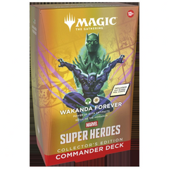 Magic Marvel Super Heroes Collector Commander Deck - Wakanda Forever