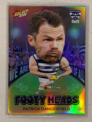 FH38 Patrick Dangerfield - Geelong - Footy Heads - 2025 AFL Footy Stars