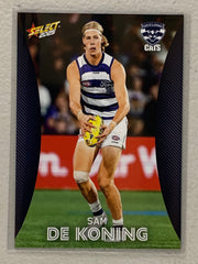 #070 Sam De Koning - Geelong - AFL Commons - 2025 AFL Footy Stars