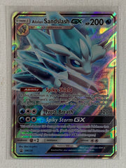 Alolan Sandslash GX Holo SM236 - Pokemon Sun & Moon Promo
