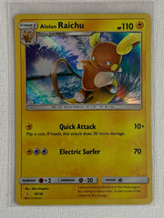 Alolan Raichu Holo 30/30 - Pokemon Sun & Moon Trainer Kit: Lycanroc & Alolan Raichu