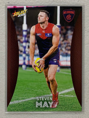 #114 Stven May - Melbourne - AFL Commons - 2025 AFL Footy Stars