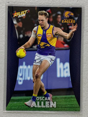 #177 Oscar Allen - West Coast Eagles - AFL Commons - 2025 AFL Footy Stars