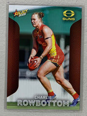 #215 Charlie Rowbottom - Gold Coast Suns - AFLW Commons - 2025 AFL Footy Stars