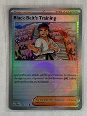 Black Belt's Training Poke Ball Pattern Holo 098/131 - Pokemon Scarlet & Violet Prismatic Evolutions
