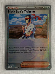 Black Belt's Training Poke Ball Pattern Holo 099/131 - Pokemon Scarlet & Violet Prismatic Evolutions