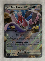 Bombirdier EX Holo 156/182 - Pokemon Scarlet & Violet Paradox Rift