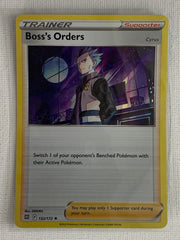 Boss's Orders Holo 132/172 - Pokemon Sword & Shield Brilliant Stars