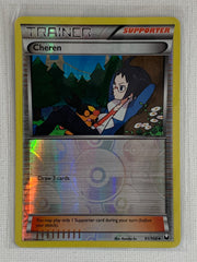 Cheren Reverse Holo 91/108 - Pokemon Black & White Dark Explorers