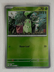Chikorita Reverse Holo 008/132 - Pokemon Mega Evolution