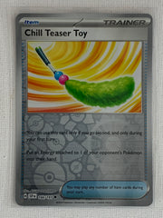 Chill Teaser Toy Reverse Holo 166/191 - Pokemon Scarlet & Violet Surging Sparks