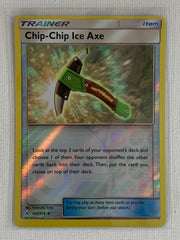 Chip-Chip Ice Axe Reverse Holo 165/214 - Pokemon Sun & Moon Unbroken Bonds