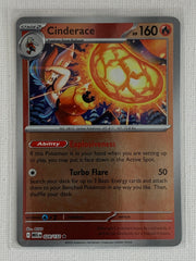 Cinderace Reverse Holo 028/132 - Pokemon Mega Evolution