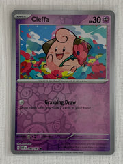 Cleffa Reverse Holo 080/197 - Pokemon Scarlet & Violet Obsidian Flames