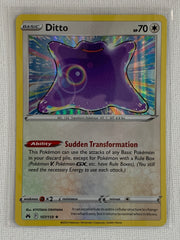 Ditto Holo 107/159 - Pokemon Sword & Shield Crown Zenith