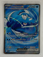 Dondozo ex Ultra Rare Full Art Holo 211/182 - Pokemon Scarlet & Violet Destined Rivals
