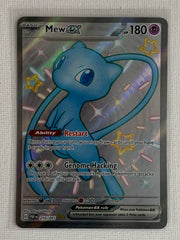 Mew ex Shiny Ultra Rare 216/091 - Pokemon Scarlet & Violet Paldean Fates