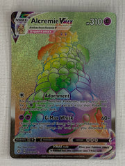 Alcremie VMAX Rainbow Full Art Holo 073/072 - Pokemon Sword & Shield Shining Fates