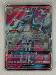 Alolan Ninetales GX Holo 205/214 - Pokemon Sun & Moon Lost Thunder