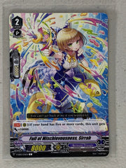 Full of Mischievousness, Sirrah V-EB05/036EN C - Cardfight Vanguard Primary Melody