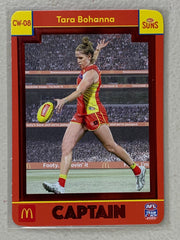 #CW-08 Tara Bohanna - Gold Coast Suns - AFL Captains Red - 2023 AFL Team Coach