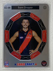 #CC-09 Sam Draper - Essendon Bombers - AFL Card Craft - 2023 AFL Team Coach