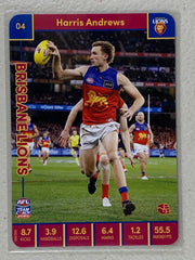 #04 Harris Andrews - Brisbane Lions - AFL Common - 2023 AFL Team Coach