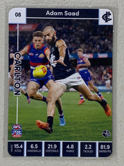 #08 Adam Saad - Carlton Blues - AFL Common - 2023 AFL Team Coach