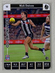 #10 Nick Daicos - Collingwood Magpies - AFL Common - 2023 AFL Team Coach