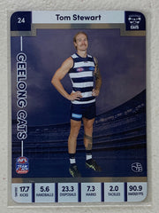 #24 Tom Stewart - Geelong Cats - AFL Silver - 2023 AFL Team Coach