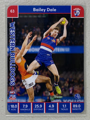 #63 Bailey Dale - Western Bulldogs - AFL Common - 2023 AFL Team Coach