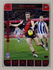 #85 Zach Merrett - Essendon Bombers - AFL Common - 2023 AFL Team Coach