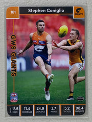 #101 Stephen Coniglio - GWS Giants - AFL Common - 2023 AFL Team Coach