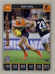 #103 Josh Kelly - GWS Giants - AFL Common - 2023 AFL Team Coach