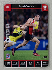 #126 Brad Crouch - St Kilda Saints - AFL Common - 2023 AFL Team Coach