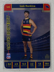 #145 Izak Rankine - Adelaide Crows - AFL Silver - 2023 AFL Team Coach