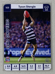 #169 Tyson Stengle - Geelong Cats - AFL Common - 2023 AFL Team Coach
