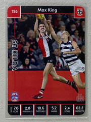 #195 Max King - St Kilda Saints - AFL Common - 2023 AFL Team Coach