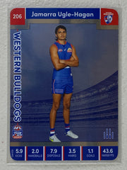 #206 Jamarra Ugle-Hagan - Western Bulldogs - AFL Silver - 2023 AFL Team Coach