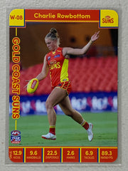 #W-08 Charlie Rowbottom - Gold Coast Suns - AFLW Common - 2023 AFL Team Coach