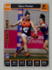 #W-09 Alyce Parker - GWS Giants - AFLW Common - 2023 AFL Team Coach