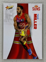 #087 Touk Miller - Gold Coast Suns - AFL Common - 2022 AFL Footy Stars