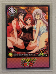 Akeno Himejima & Rias Gremory & Rossweisse - High School DxD - Anime Doujin Card
