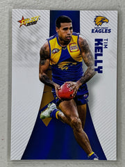 #165 Tim Kelly - West Coast Eagles - AFL Common - 2022 AFL Footy Stars